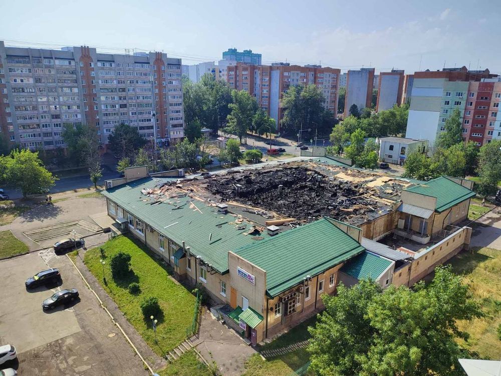 В ярославском МЧС назвали причину пожара в торговом центре «Лотос»