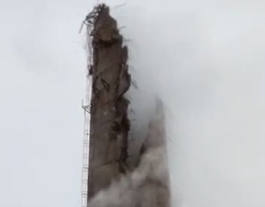 После обрушения трубы котельной в Переславле замеряют уровень угарного газа