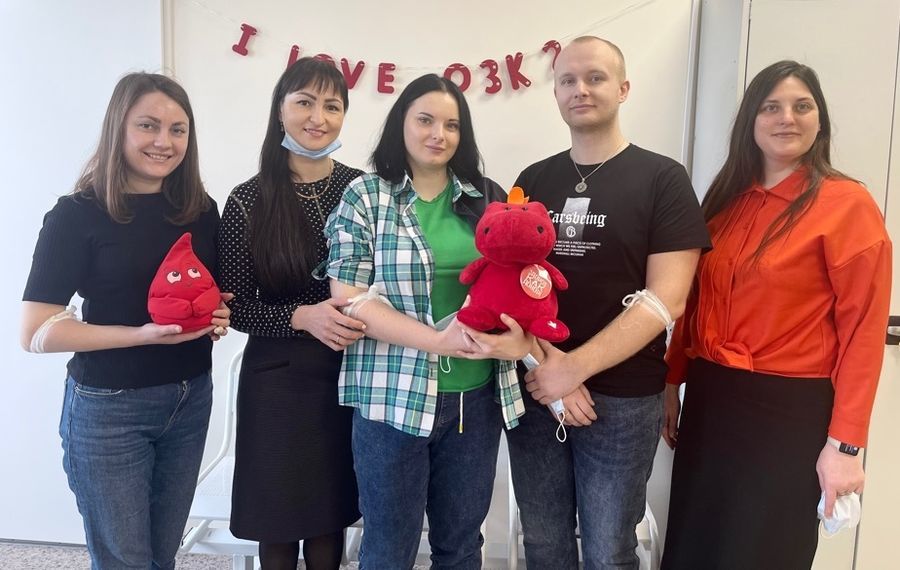 Сотрудники «ТНС энерго Ярославль» стали донорами крови