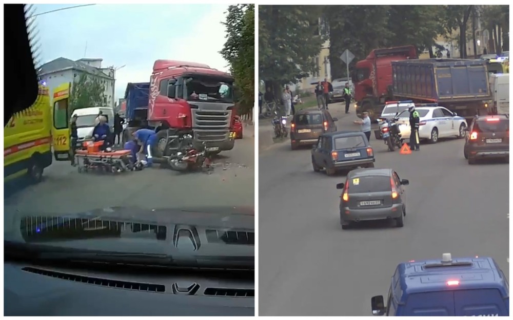 Ярославский мотоциклист обратился к водителям легковушек из-за последних ДТП