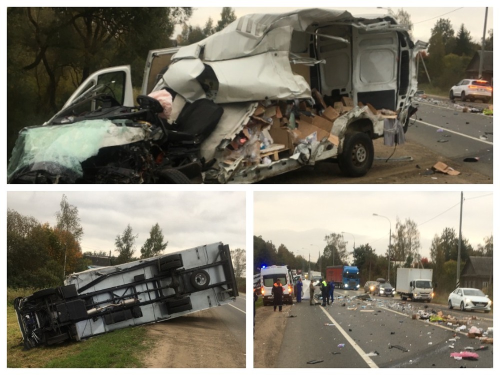 В Ярославской области в столкновении двух грузовиков погиб водитель