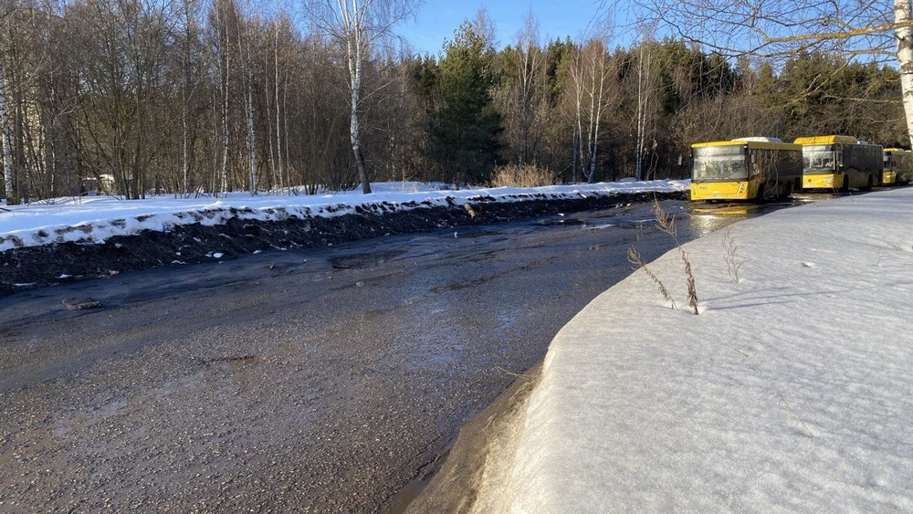 В Ярославле реконструируют конечные остановки общественного транспорта