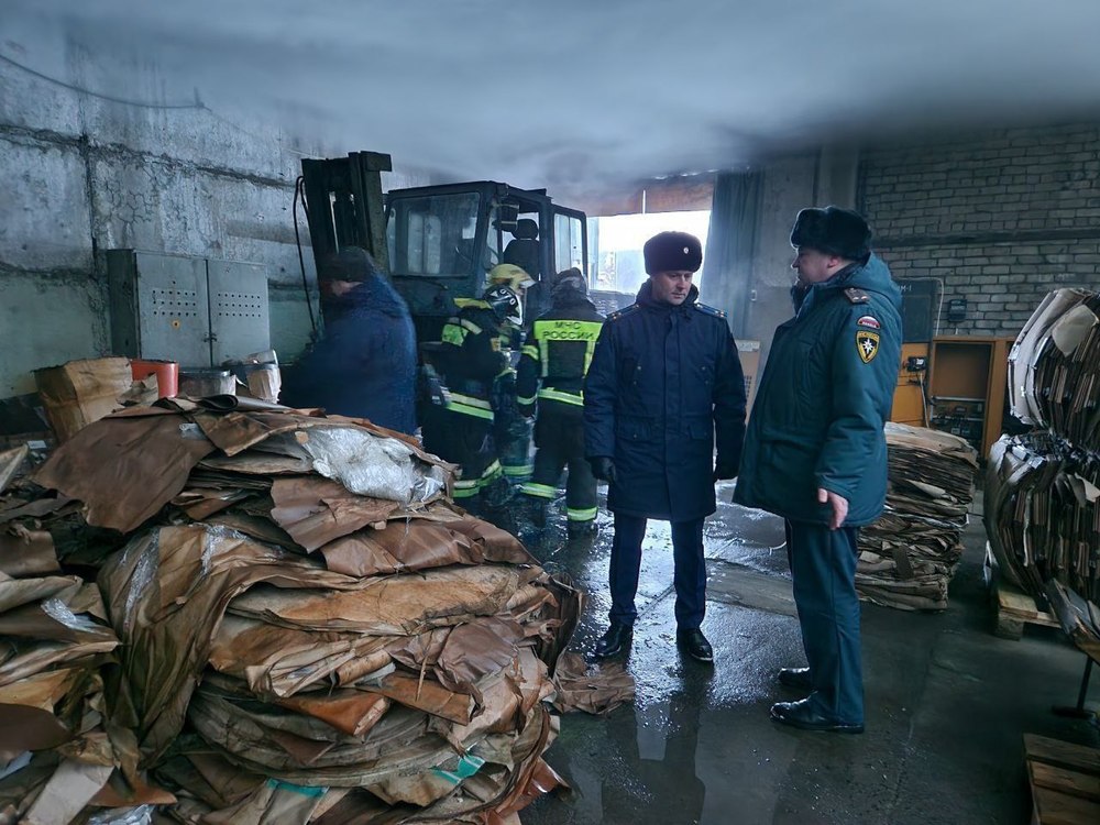 Допустивших пожар на заводе картона под Рыбинском оштрафовали на 140 тысяч