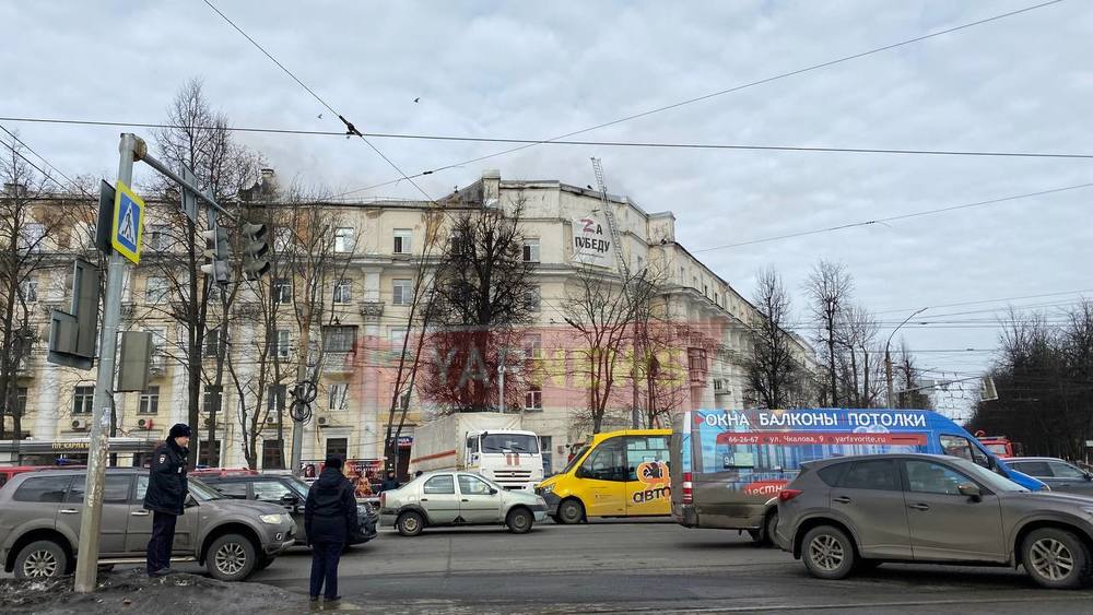 О пожаре в ярославской сталинке стало известно слишком поздно