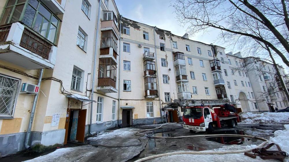Мэр Ярославля назвал примерные сроки ремонта горевшей пятиэтажки