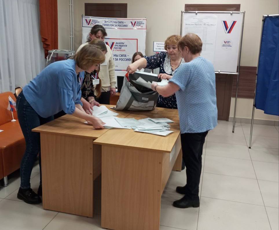В Ярославской области подвели первые итоги выборов Президента