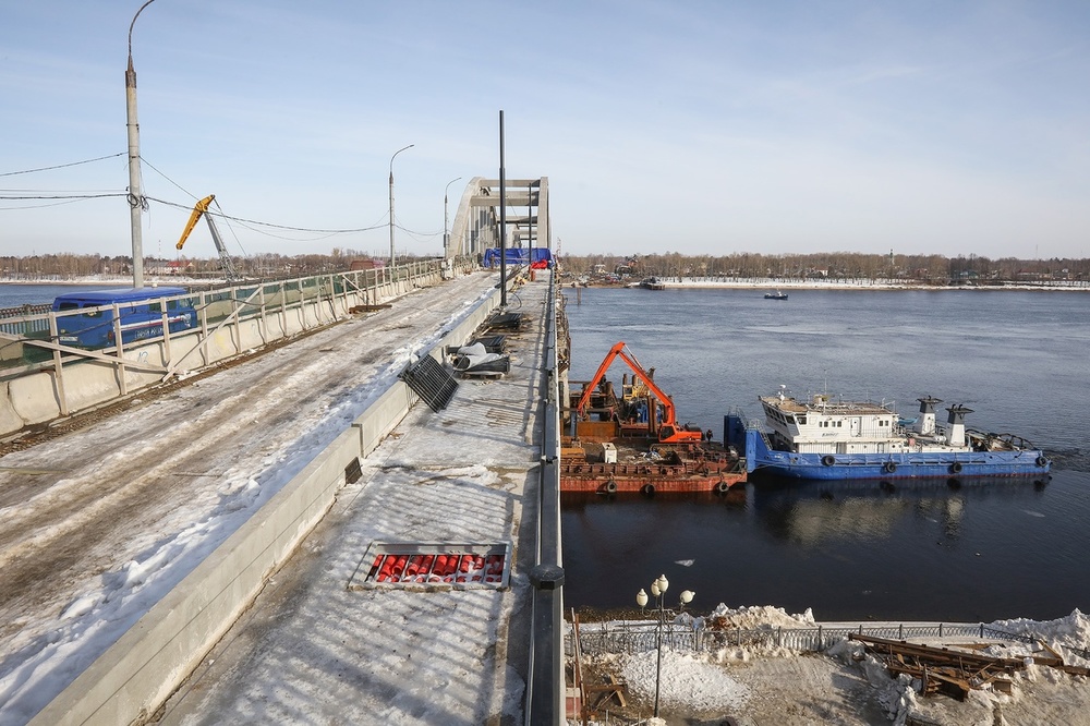 В Рыбинске полностью перекроют Волжский мост