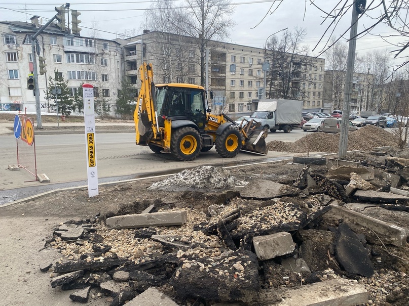 В Ярославле дорожники возобновили ремонт улицы Победы