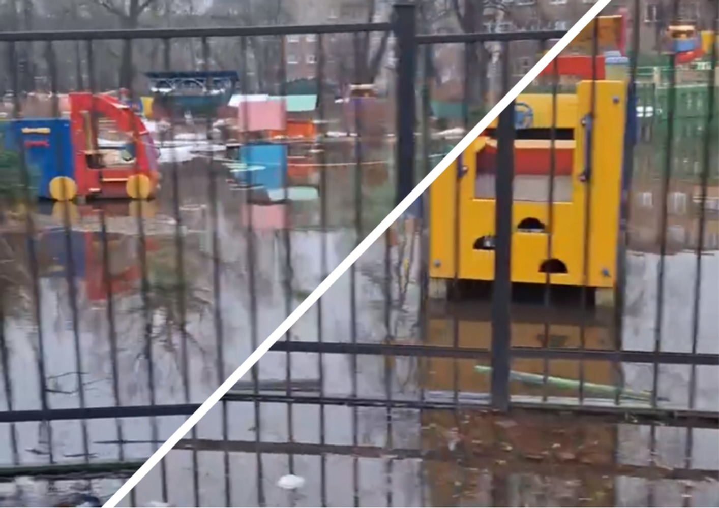 В Ярославле затопило детский сад