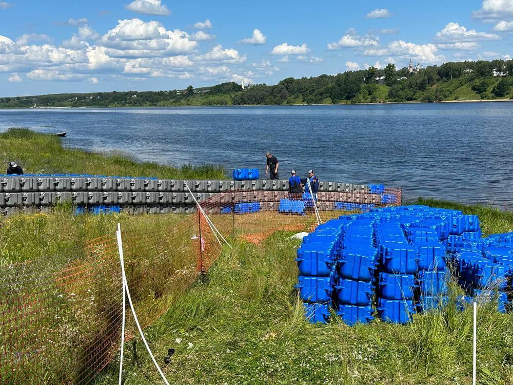 Понтонные причалы на Волге будет ставить фирма из Люберец