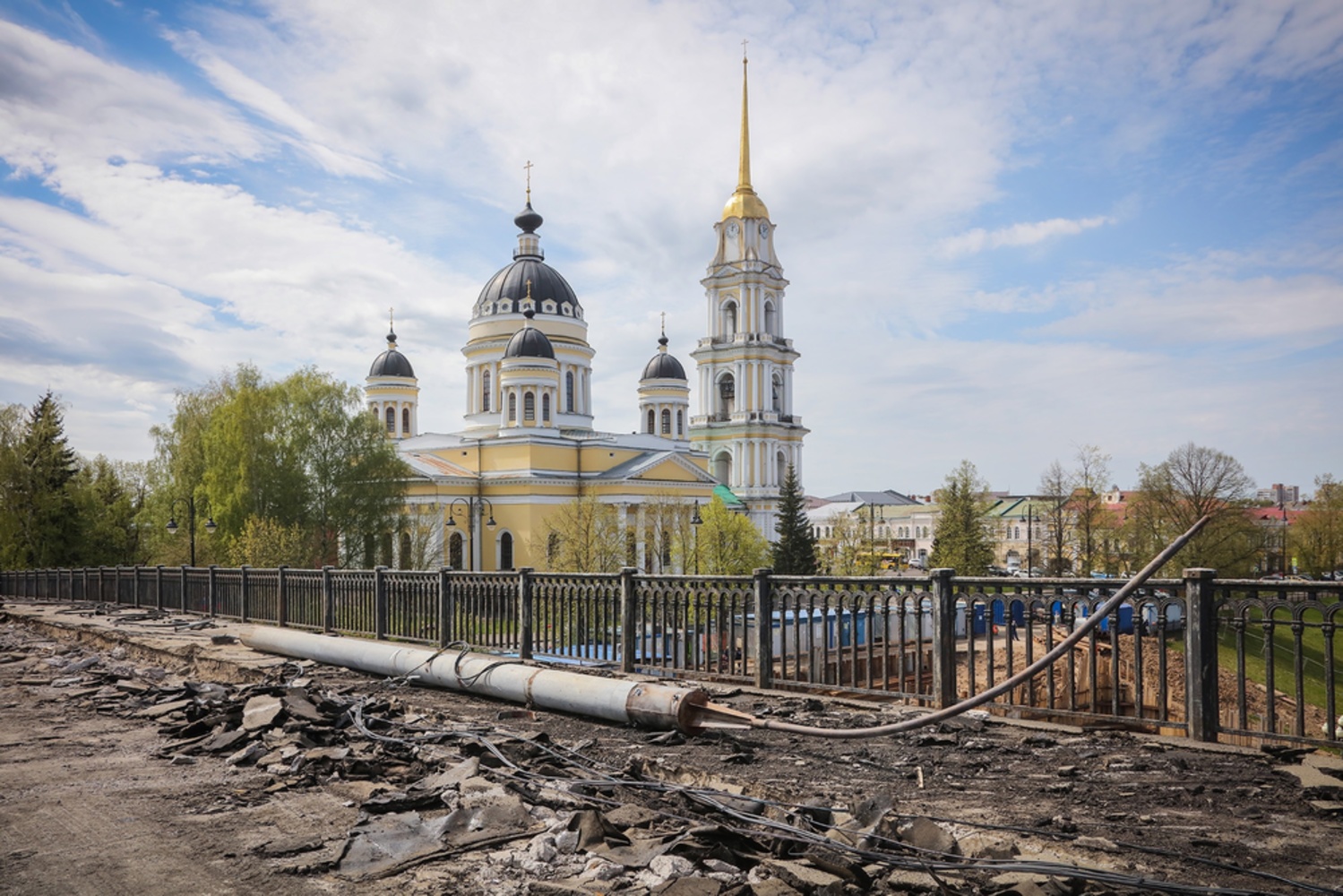 В Рыбинске из-за ремонта моста перекроют набережную Волги