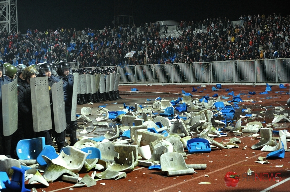 Кто будет возмещать убытки стадиона «Шинник» в Ярославле»? Фоторепортаж