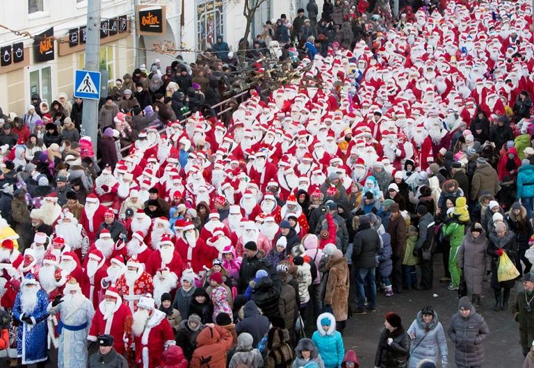 В Ярославской области сегодня состоится шествие Дедов Морозов
