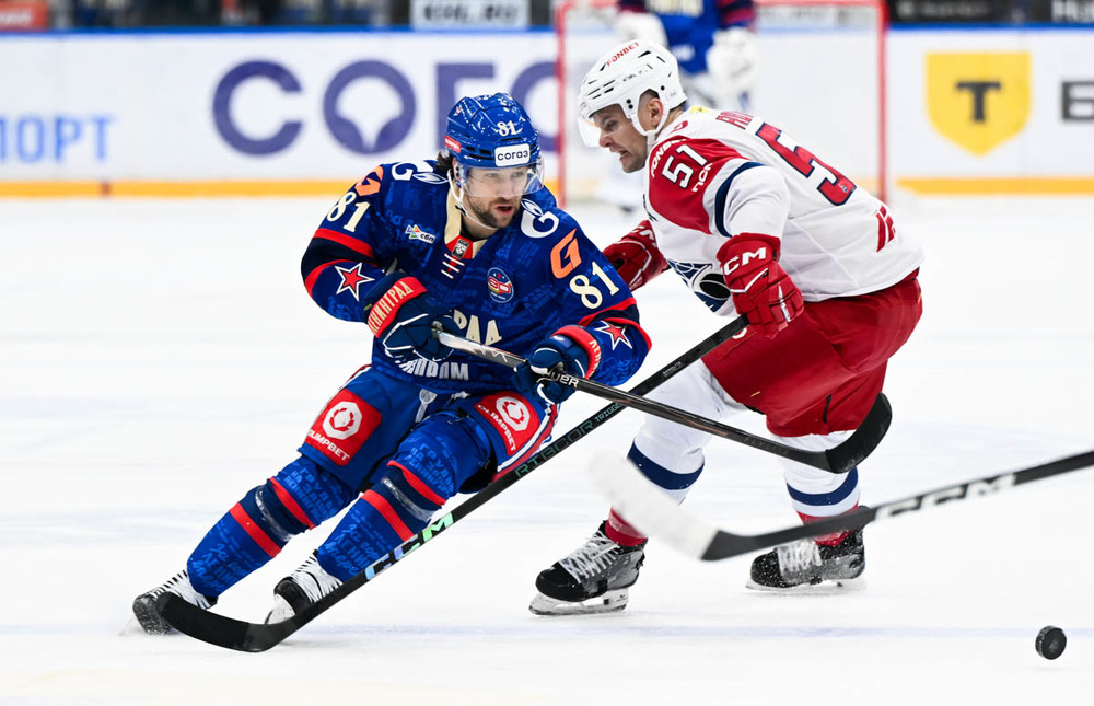 «Сплелись ноги, клюшки»: матч «Локомотива» и СКА запомнился комментарием на ТВ