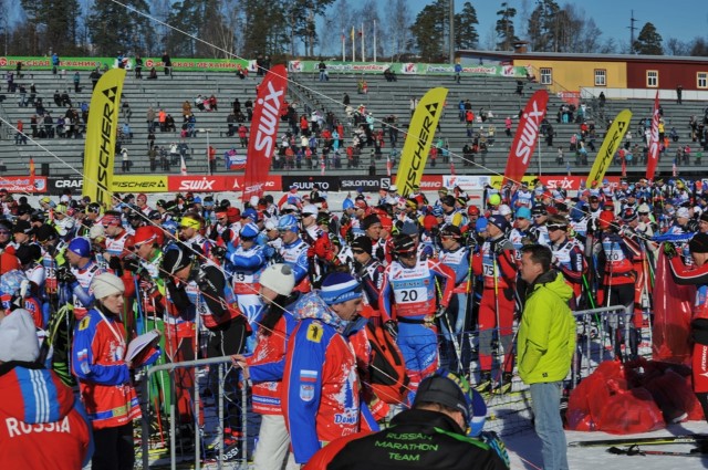 В Ярославской области прошел VIII Деминский лыжный марафон
