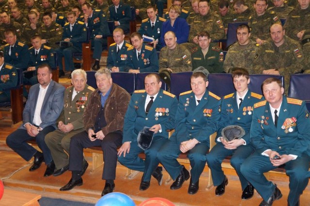 Делегация из Ярославля приняла участие в праздновании 66-летия 202-й зенитной ракетной бригады ПВО Западного военного округа