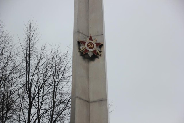 На Обелиск Славы в парке на Липовой горе вернулся орден Великой Отечественной войны