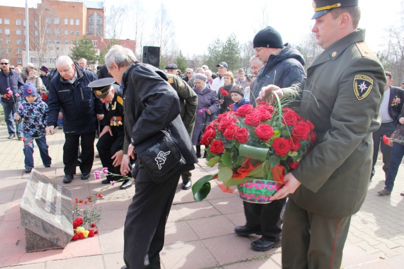 Митинг памяти жертв. Митинг памяти Чернобыльской катастрофы.