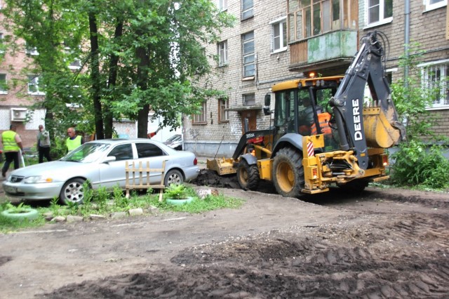 В Ярославле планируется благоустроить 10 дворов с привлечением средств собственников придомовых территорий
