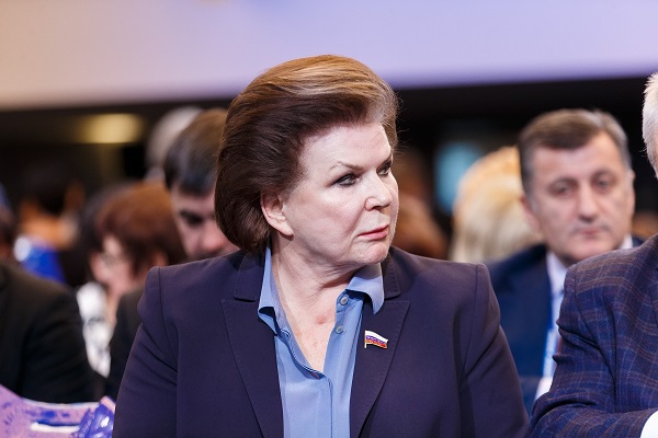 Валентина Терешкова вошла в состав высшего совета «Единой России»