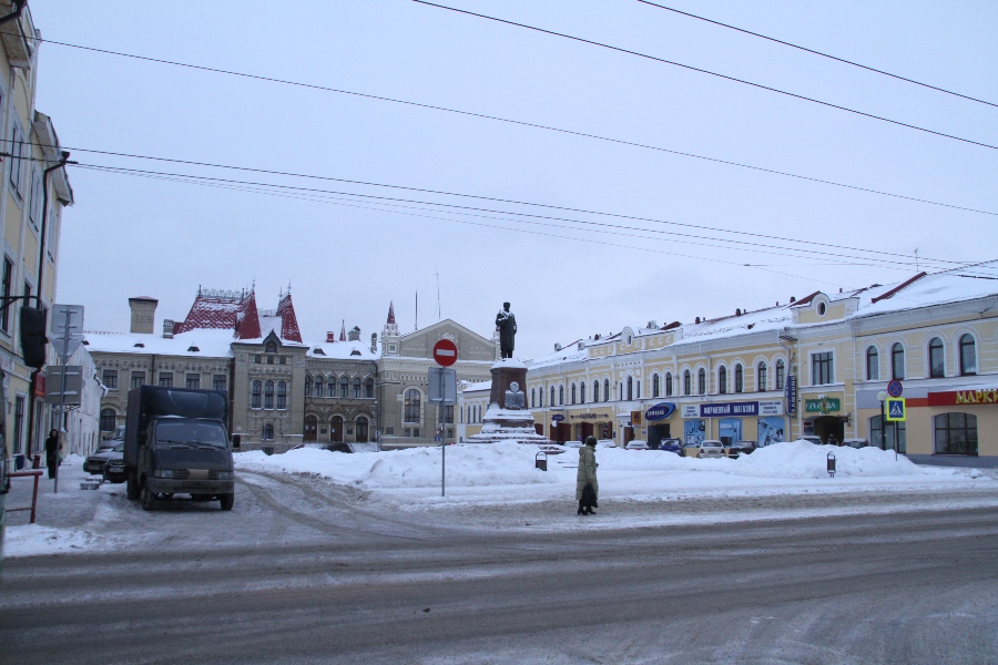 Рыбинск красная площадь