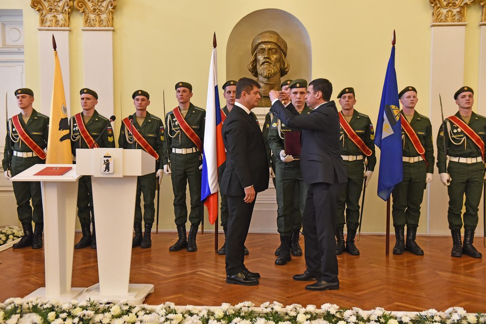 Владимир Слепцов официально вступил в должность мэра Ярославля
