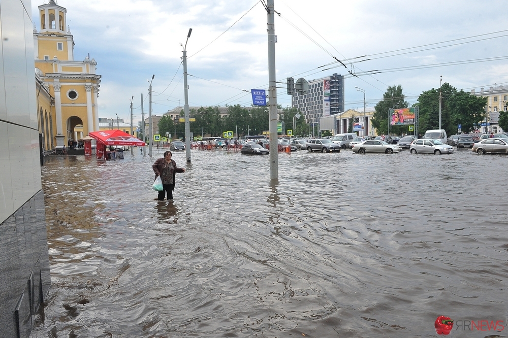 После дождь канал