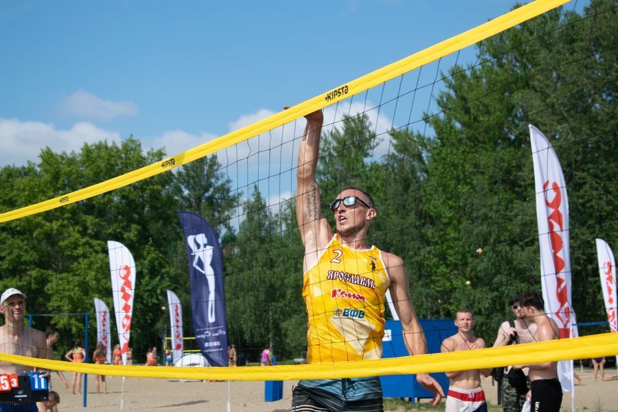 Фестиваль пляжного волейбола «Ярославль Комус Fest» снова собирает спортсменов