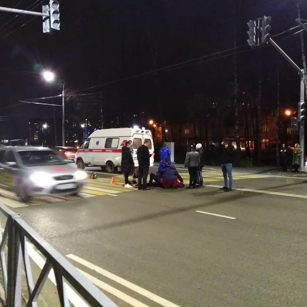 В Ярославле на безопасной дороге сбили пешехода