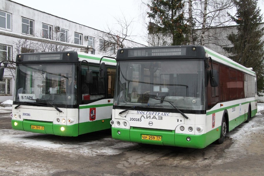 Рыбинску переданы пять московских автобусов