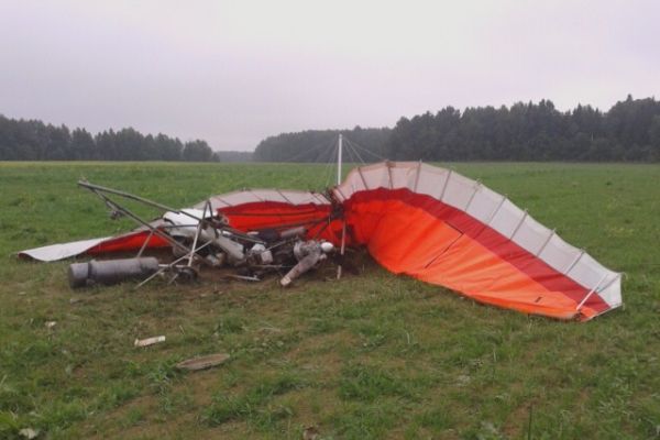 В Ярославской области погиб пилот дельтаплана