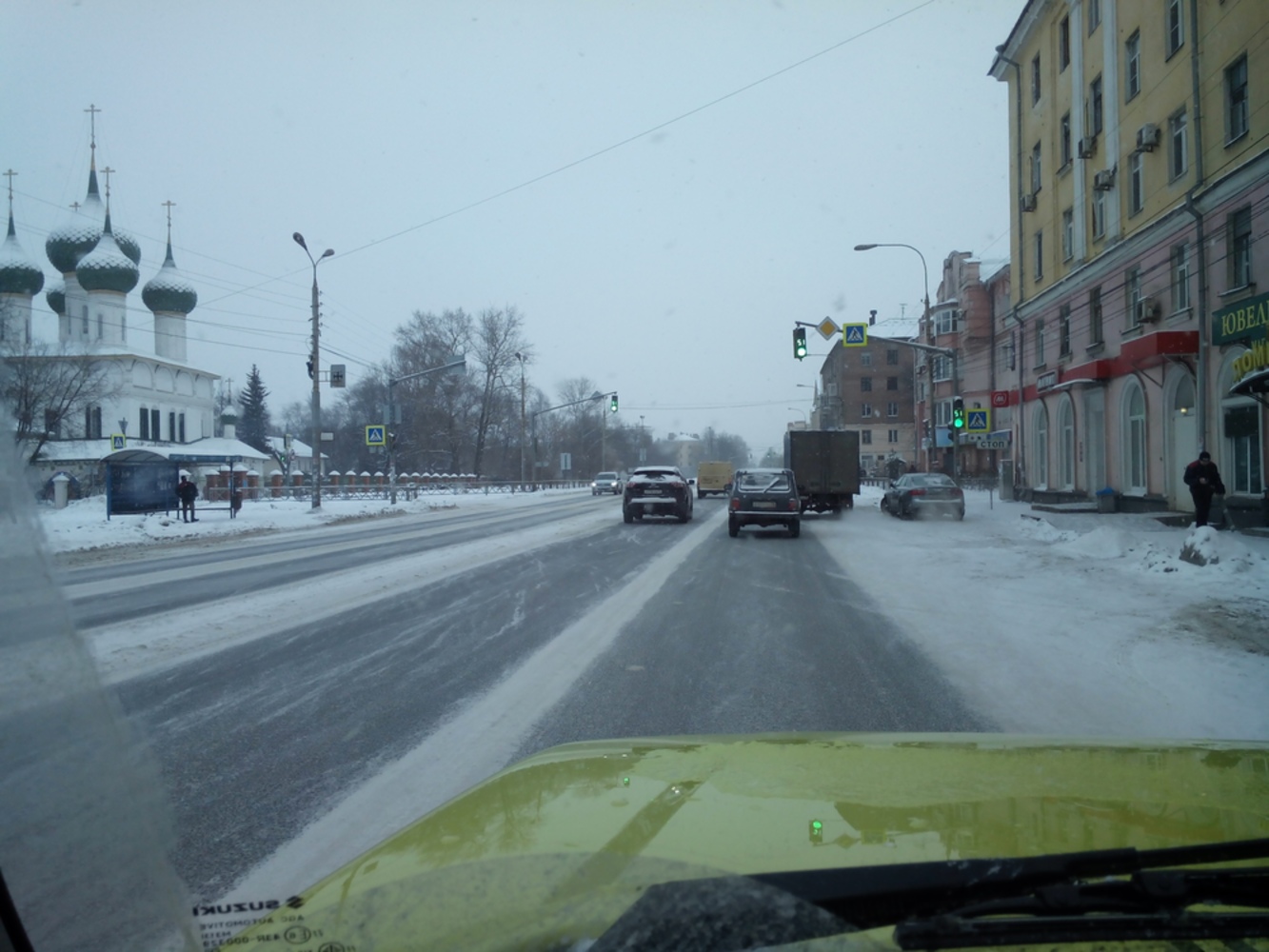 Водитель поблагодарил ярославские власти за хорошее состояние дорог