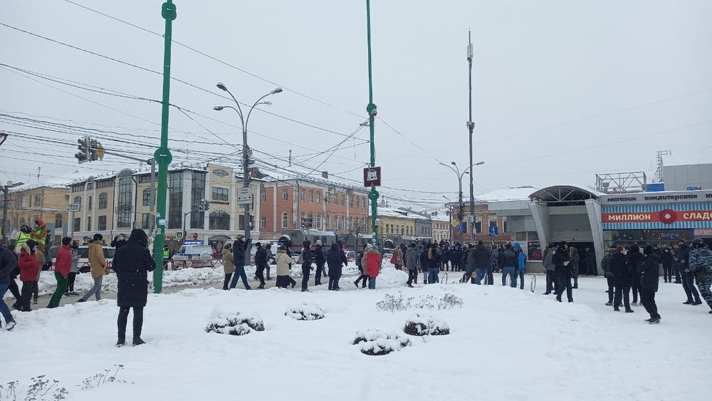 Площадь труда в ярославле