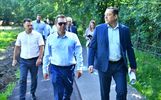 Ио мэра Ярославля оценил ход благоустройства парка «Рабочий сад»
