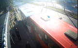 Опубликовано видео ДТП с автобусами в Ярославле