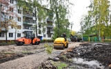 В Дзержинском районе Ярославля завершается благоустройство дворов