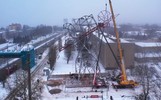 В Ярославле установили ЛЭП-медведя – видео с высоты