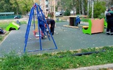 На Пятерке новый детский городок пришлось демонтировать