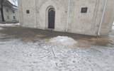 В Переславле убрали воду от собора XII века