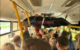 Матрица: пассажир автобуса в Ярославле ехал на верхних поручнях