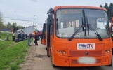 В Ярославской области «Газель» врезалась в рейсовый автобус