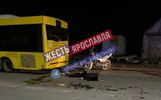  В Ярославле в столкновении мотоцикла с автобусом погиб человек