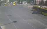 Легковая машина въехала в троллейбус в центре Ярославля