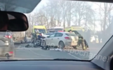 В ДТП на окраине Ярославля пострадали пять человек