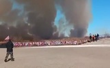 Ярославцы сняли на видео клубы дыма в районе Туношны