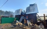 В Ярославской области сгорел дачный дом