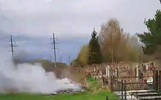 В Ярославле горит территория Игнатовского кладбища
