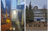 В Рыбинске горело здание с почтой внутри