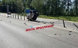 В Ярославской области девушка вылетела через лобовое стекло легковушки
