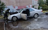 В Заволжском районе Ярославля горела легковушка